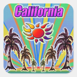 California Summer Liebe Sticker
