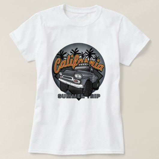 California Summer Trip T-Shirt (Design vorne)