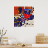 California Sun Poster (Küche)