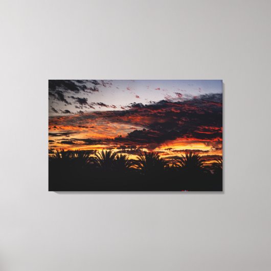 California Sunrise Print Leinwanddruck (Vorderseite)