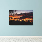 California Sunrise Print Leinwanddruck (Insitu (Holzboden))