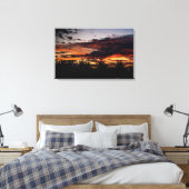 California Sunrise Print Leinwanddruck (Insitu (Schlafzimmer))