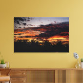 California Sunrise Print Leinwanddruck (Insitu (Wohnzimmer))