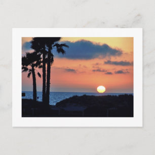 California Sunset at Oxnard Beach................. Postkarte