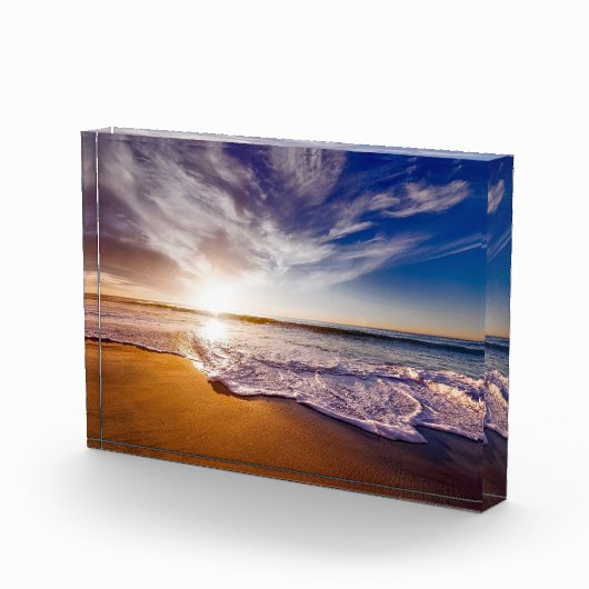 California Sunset Beach Fotoblock (Rechts)