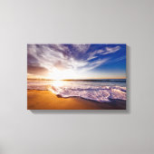 California Sunset Beach Leinwanddruck (Vorderseite)