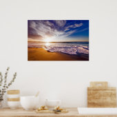 California Sunset Beach Poster (Küche)