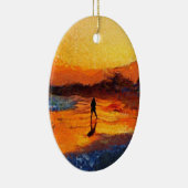 California Sunset Christmas Ornament (Rechts)
