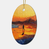 California Sunset Christmas Ornament (Links)
