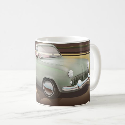 California Sunset Kaffeetasse (VorderseiteRechts)