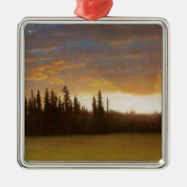 California Sunset (kalifornische Landschaft) Ornament Aus Metall