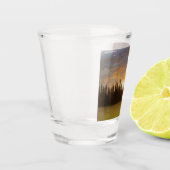 California Sunset (kalifornische Landschaft) Schnapsglas (Links)
