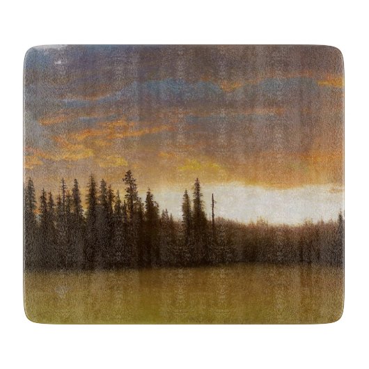 California Sunset (kalifornische Landschaft) Schneidebrett (Vorderseite)