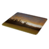 California Sunset (kalifornische Landschaft) Schneidebrett (Ecke)