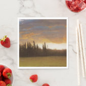 California Sunset (kalifornische Landschaft) Serviette (Beispiel)