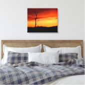 California Sunset Leinwand (Insitu (Schlafzimmer))