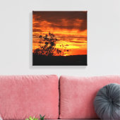 California Sunset Leinwanddruck (Insitu (Wohnzimmer))