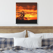 California Sunset Leinwanddruck (Insitu (Schlafzimmer))