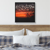 California Sunset Leinwanddruck (Insitu (Schlafzimmer))