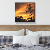 California Sunset Leinwanddruck (Insitu (Schlafzimmer))