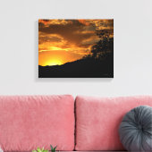 California Sunset Leinwanddruck (Insitu (Wohnzimmer))