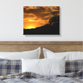 California Sunset Leinwanddruck (Insitu (Schlafzimmer))