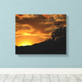 California Sunset Leinwanddruck (Insitu (Holzboden))