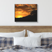 California Sunset Leinwanddruck (Insitu (Schlafzimmer))