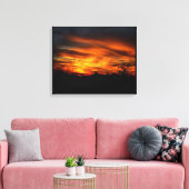 California Sunset Leinwanddruck (Insitu (Wohnzimmer))
