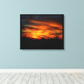 California Sunset Leinwanddruck (Insitu (Holzboden))