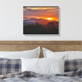 California Sunset Leinwanddruck (Insitu (Schlafzimmer))