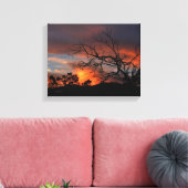 California Sunset Leinwanddruck (Insitu (Wohnzimmer))