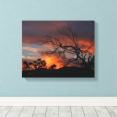 California Sunset Leinwanddruck (Insitu (Holzboden))