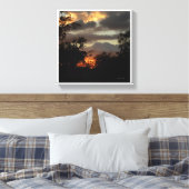 California Sunset Leinwanddruck (Insitu (Schlafzimmer))