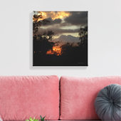 California Sunset Leinwanddruck (Insitu (Wohnzimmer))
