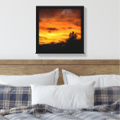 California Sunset Leinwanddruck (Insitu (Schlafzimmer))