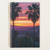 California Sunset Notebook Planer (Vorderseite)
