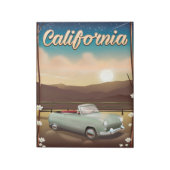 California Sunset Notizblock (Rotiert)