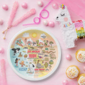 California Sunset Plate Pappteller (Party)