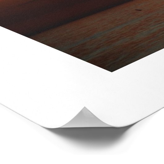 California Sunset Poster (Ecke)