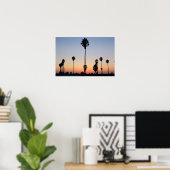 California Sunset Poster (Heimbüro)