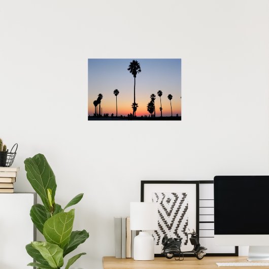 California Sunset Poster (Heimbüro)
