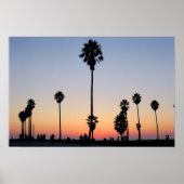 California Sunset Poster (Vorne)