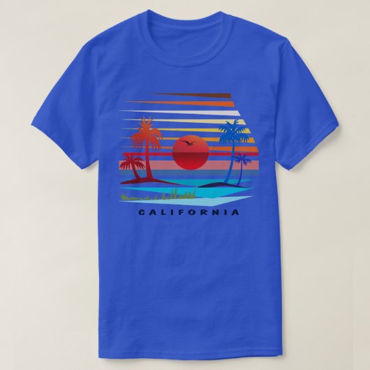 California Sunset TShirt (Design vorne)