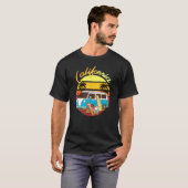 California Sunset Van Surfboard T-Shirt (Vorne ganz)