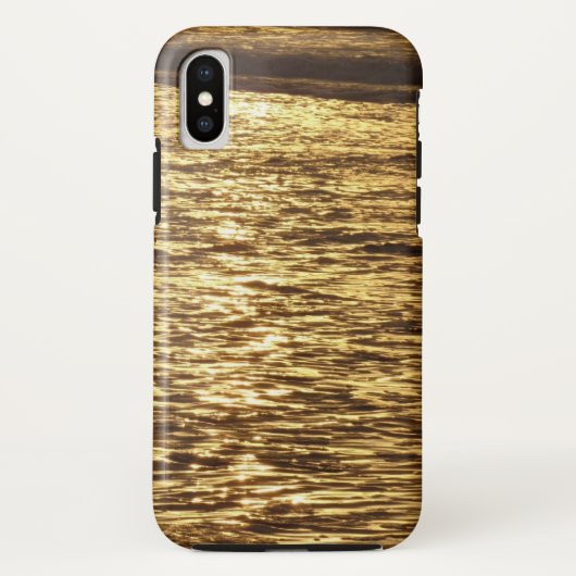 California Sunset Waves Ocean Seascape Case-Mate iPhone Hülle (Rückseite)