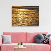 California Sunset Waves Ocean Seascape Leinwanddruck (Insitu (Wohnzimmer))