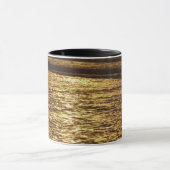 California Sunset Waves Ocean Seascape Tasse (Zentrum)