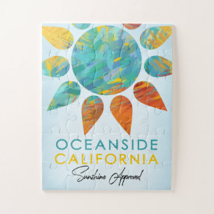 California Sunshine Travel Puzzle