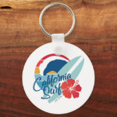 California Surf Schlüsselanhänger (Vorderseite)